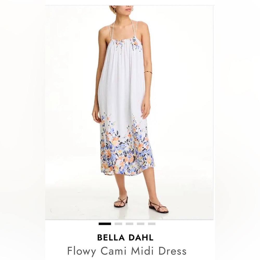 Bella Dahl floral midi dress